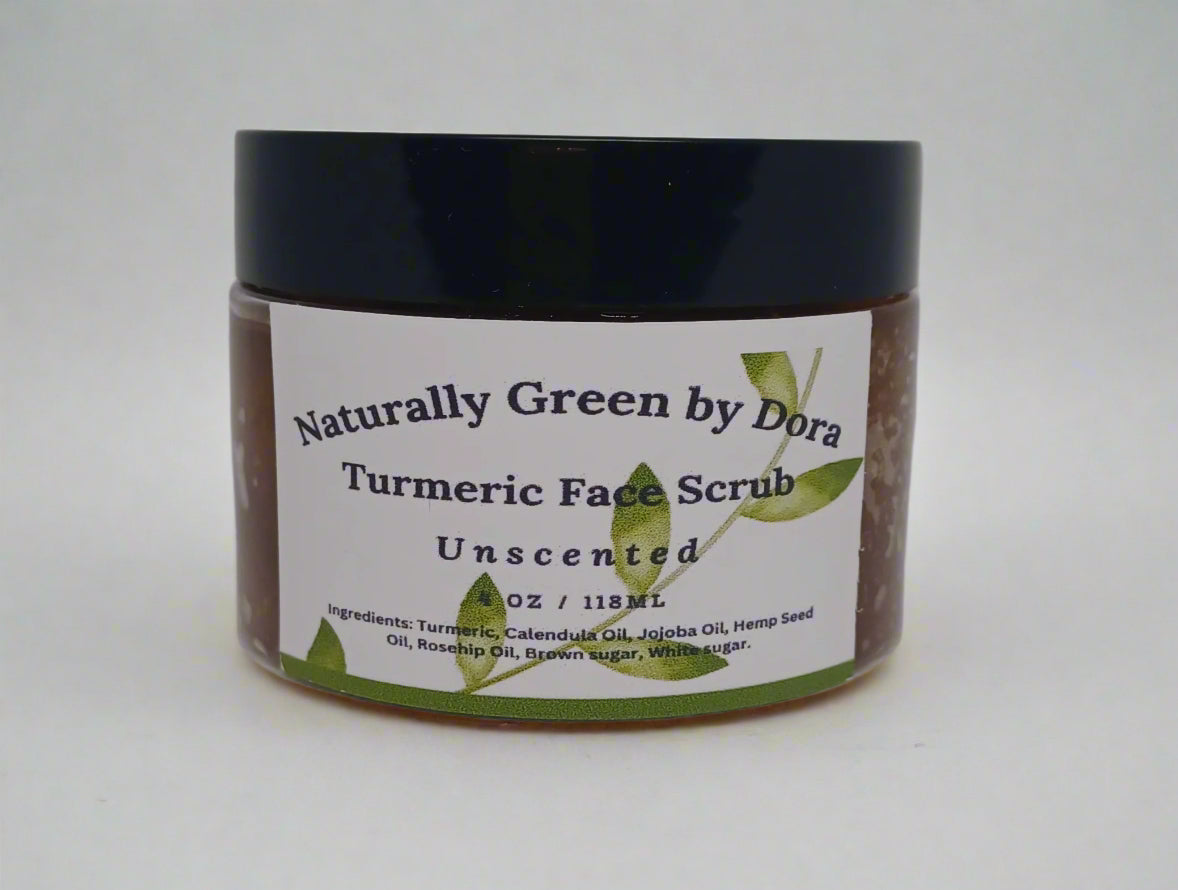 Turmeric face scrub