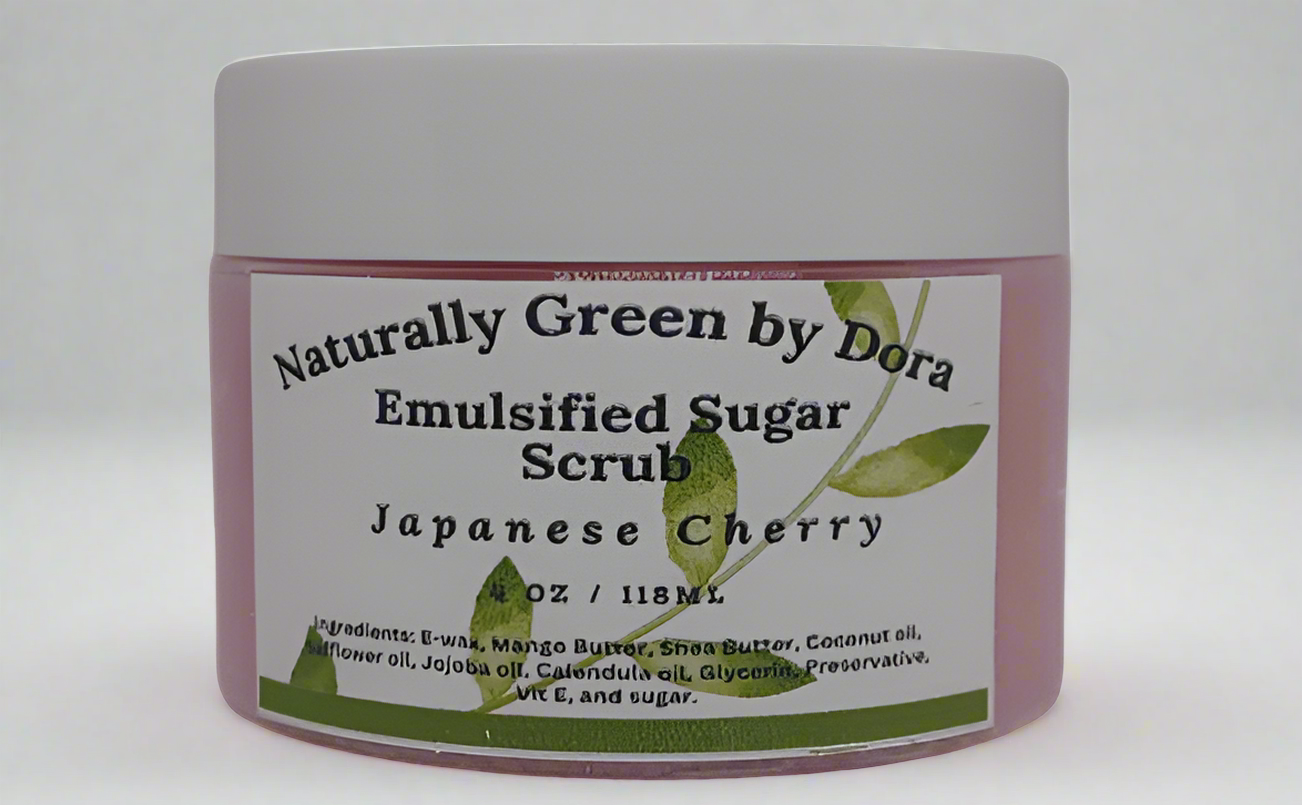 Emulsified Sugar Scrub