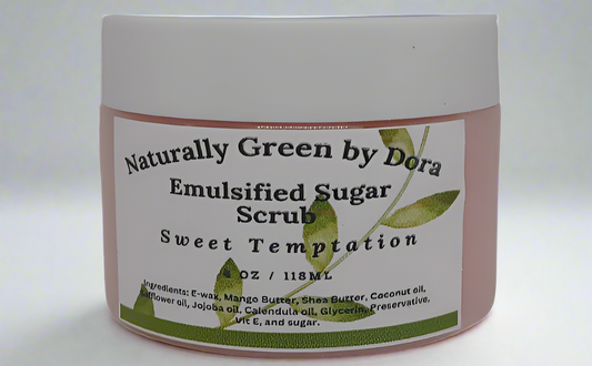 Emulsified Sugar Scrub